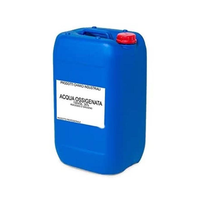 Perossido Di Idrogeno 35% 130vol - Prodotto Professionale, Tanica Da 5kg