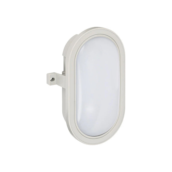 Lampada Ovale Led Interno Adatto Per Uso Esterno 10w Bianco Illuminazione Parete