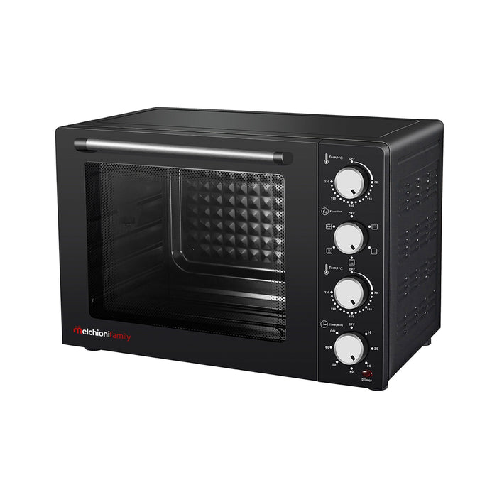 melchioni forno elettrico ventilato con girarrosto 63 lt 2200w enjoy 63 ean 8006012366488