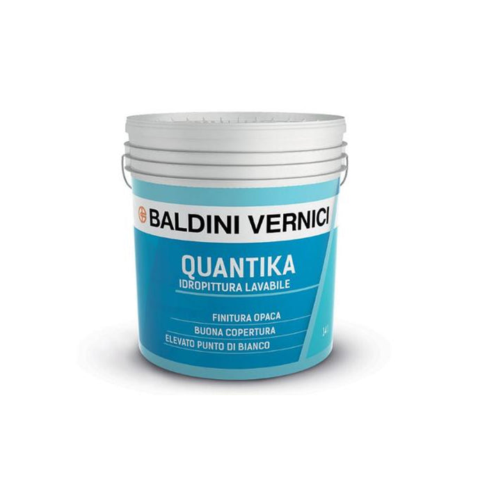 cromology quantika idropittura lavabile bianco antigoccia per interni 14lt ean 8008121134545