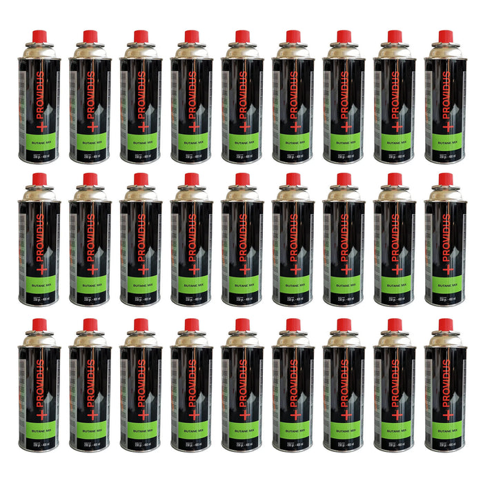 providus 28x cartuccia gas butano gr 227 per fornelli e caramellizzatori portatili