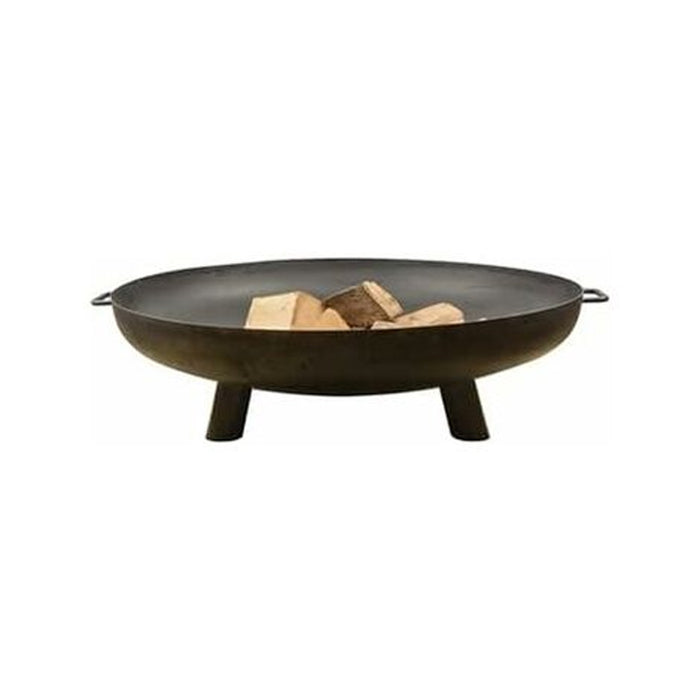 Braciere Da Giardino Esterno In Acciaio Effetto Invecchiato Diam.57cm - Dafne