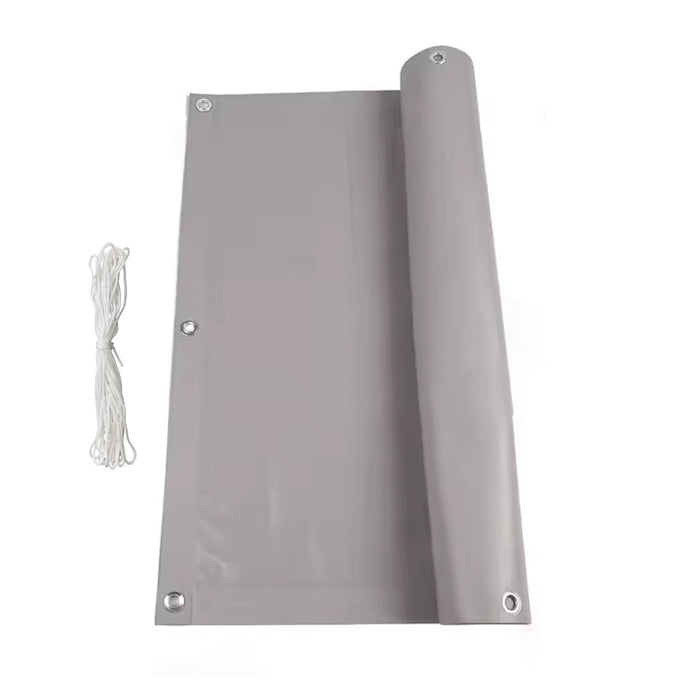 Stuoia Ombreggiante In Pvc 90 Cm Rotolo 6 Mt - Grigio Chiaro