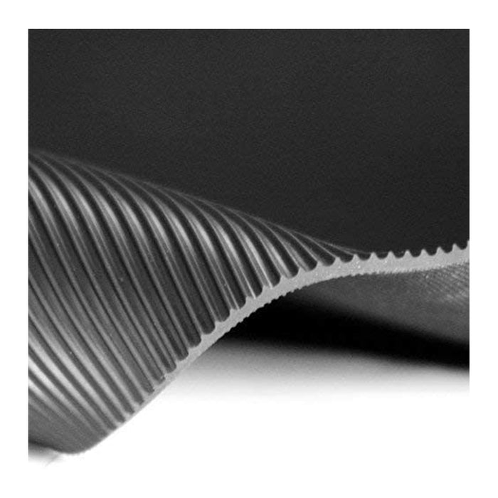 Tappeto In Gomma Antiscivolo Millerighe Pavimento Passatoia Millerighe Altezza 130 Cm (1,3 X 10 M) Spessore 3 Mm Di Parati Avilia