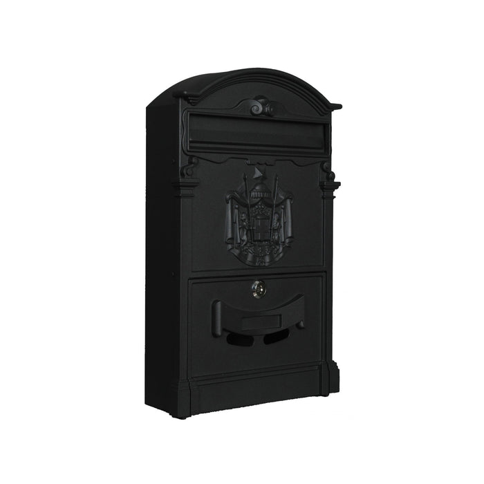 immagine-1-capaldo-cassetta-postale-rege-poste-in-alluminio-nero-26x9x41cm-23438-ean-8014211234385