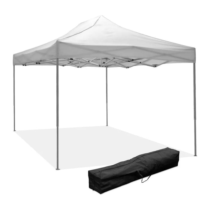 cilvani gazebo richiudibile 3x45mt pieghevole a fisarmonica automatico mercato tenda fiera bianco ean 8026158900032