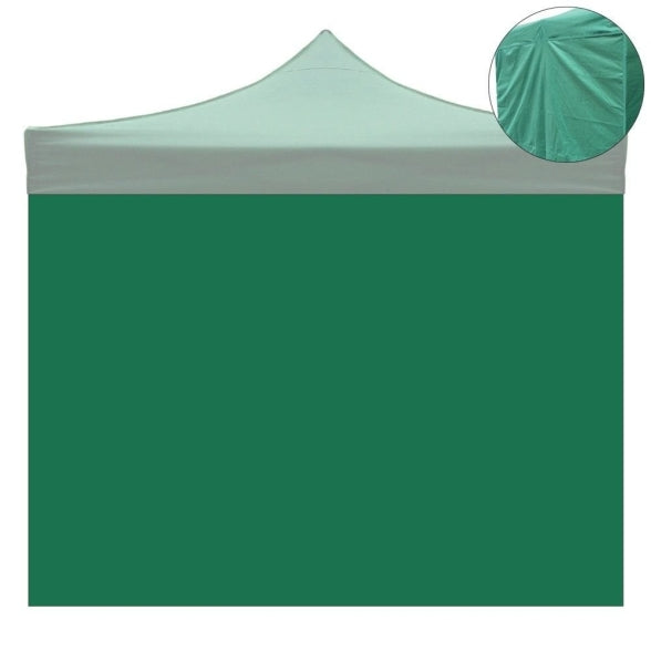 cilvani parete laterale impermeabile per gazebo 3 metri universale e protettiva verde ean 8026158900131