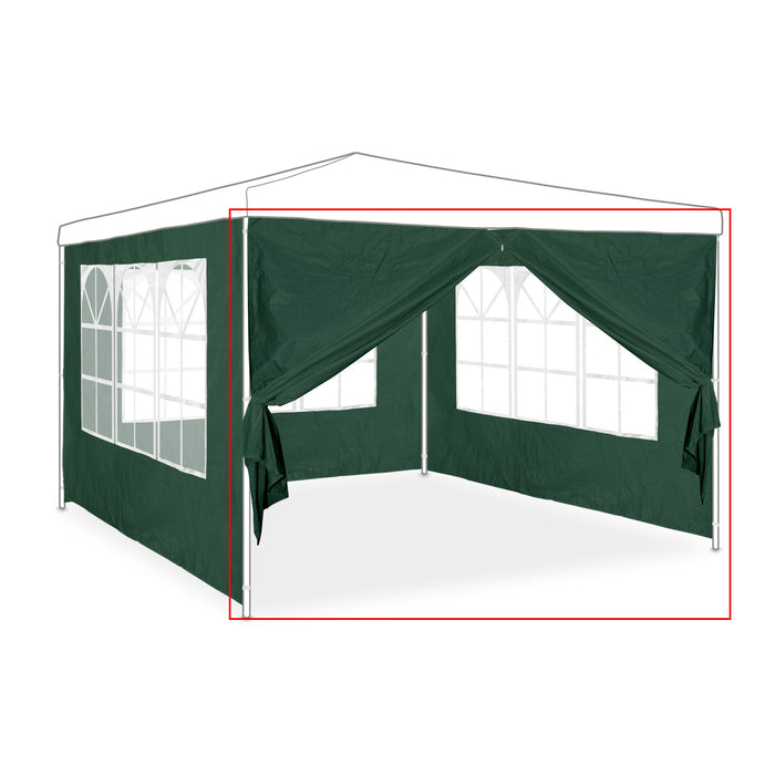 cilvani parete singola con cerniera impermeabile 3mt per gazebo verde ean 8026158900179