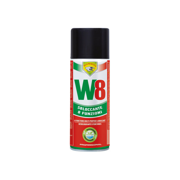 immagine-1-ecoservice-sbloccante-lubrificante-biodegradabile-8-funzioni-w8-spray-400ml-ean-8027354817186