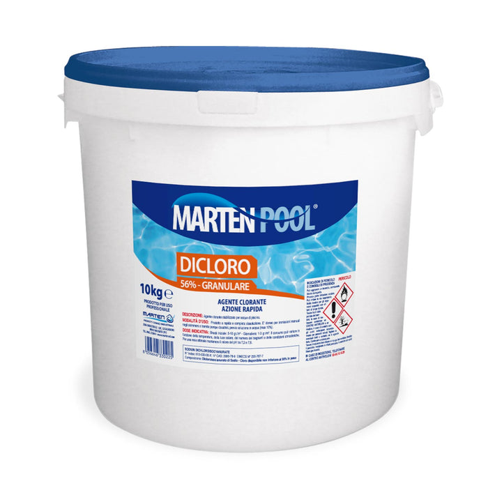 immagine-1-marten-dicloro-56-granulare-10kg-agente-clorante-stabilizzato-per-acque-di-piscina-ean-8056646330225