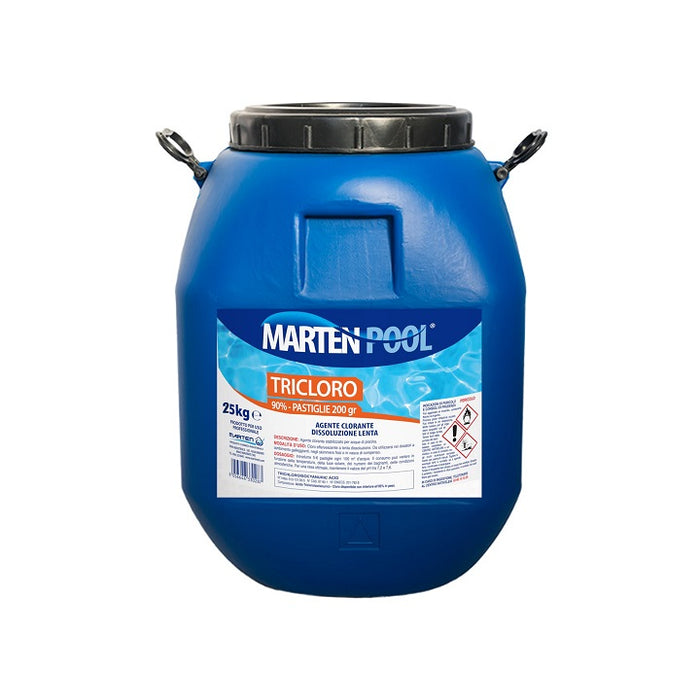 immagine-1-marten-tricloro-90-25kg-cloro-effervescente-a-lenta-dissoluzione-pastiglie-200gr-ean-7427252248401
