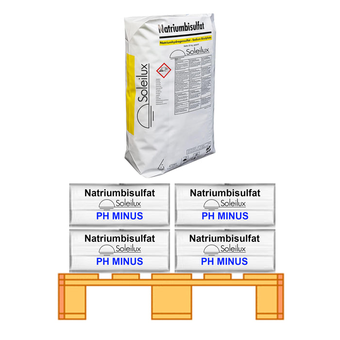 soleilux 4x25kg ph meno granulare rapido correttore per ridurre il valore di ph nella piscina rapida e completa dissoluzione senza residui per acqua sempre limpida e bilanciata effetto tampone ean 8058753794129