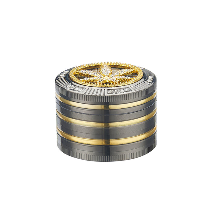 immagine-1-polyflame-grinder-tritino-4-scomparti-in-metallo-con-simbolo-foglia-di-canapa-40506117-ean-3661075211189
