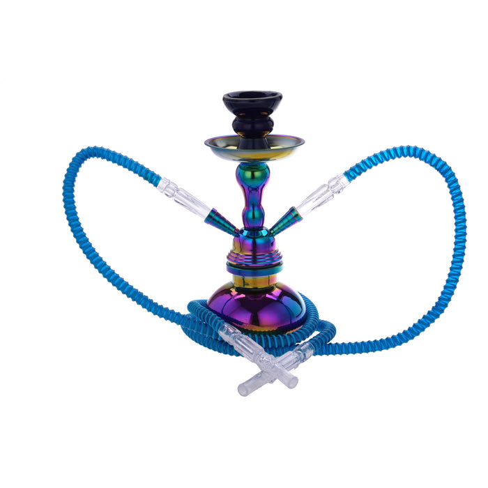 immagine-1-polyflame-mini-narghile-multicolor-da-28cm-con-2-tubi-28cm-40508005-ean-3661075194048