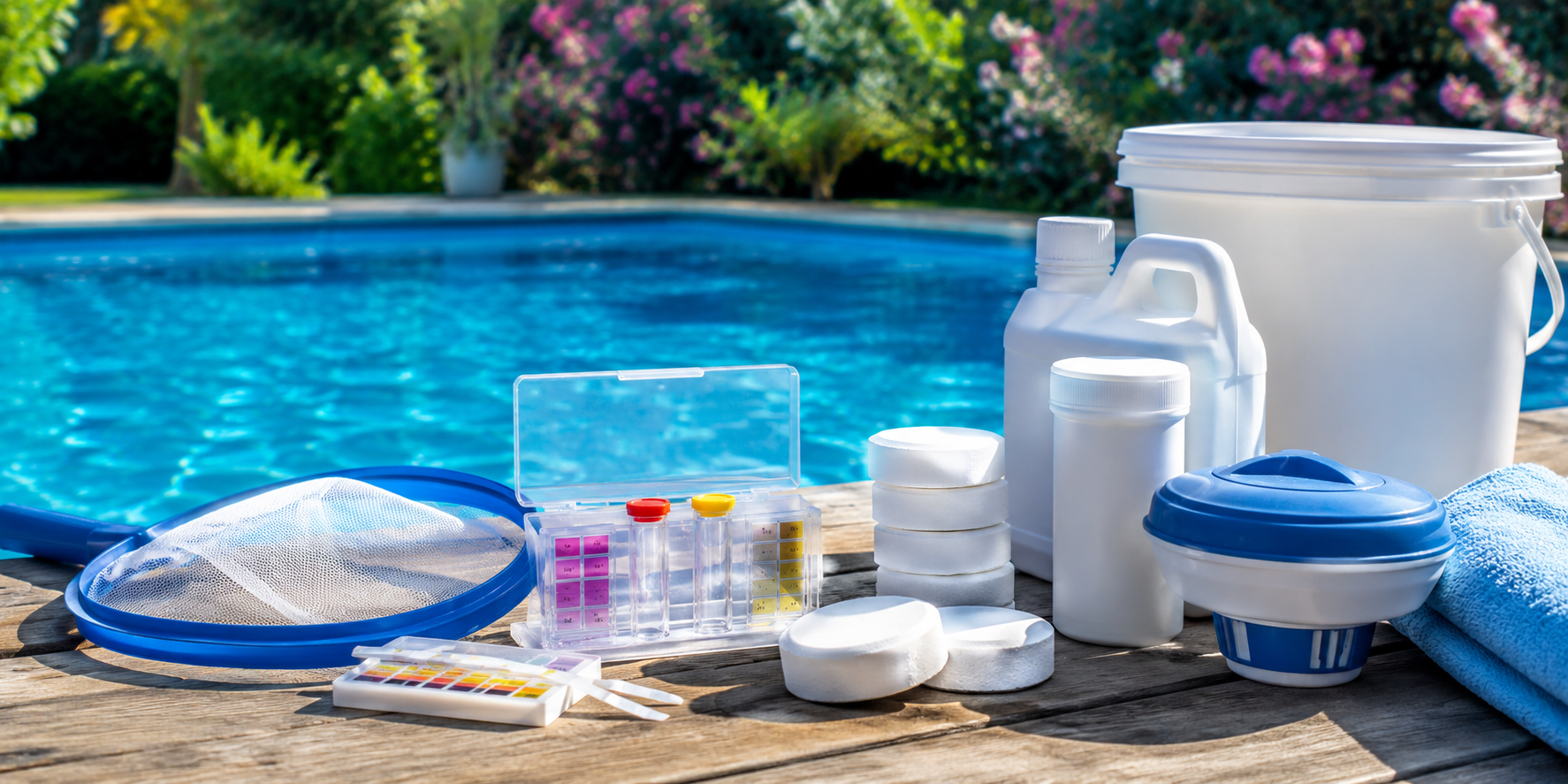 Gli errori che fanno peggiorare l’acqua della piscina anche dopo il trattamen