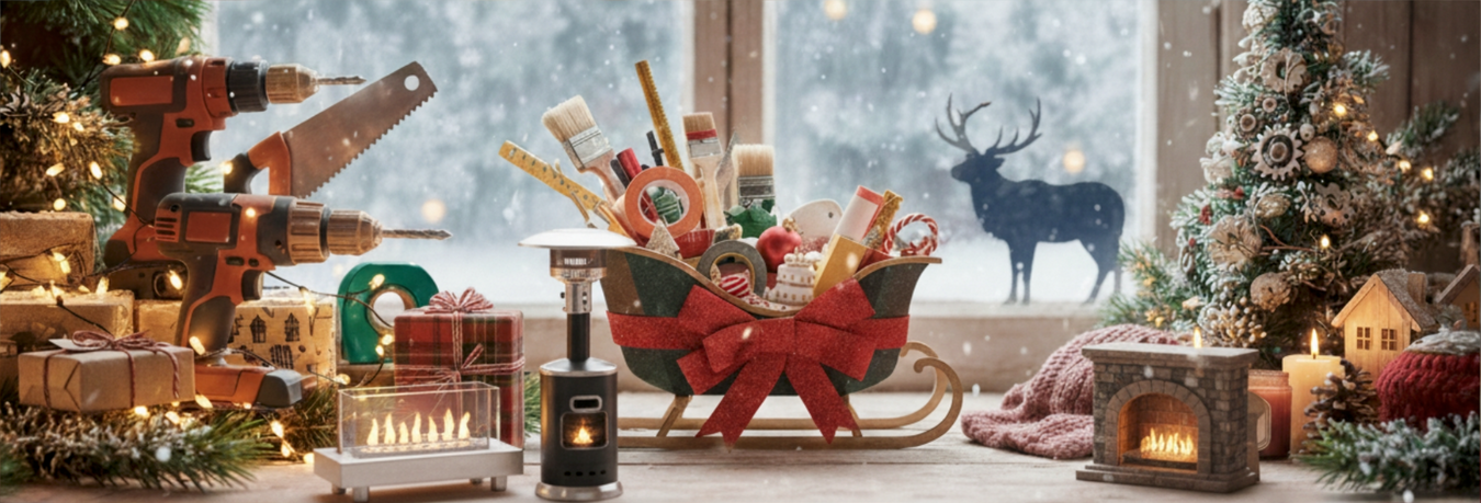 Regali di Natale Isola Verde Store: Bioetanolo, Stufe e Camini a prezzi bassissimi.