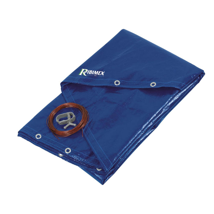 Telone Per Piscina Rotonda, Diametro 4.20 M, Blu - Ribimex Prbp140r42