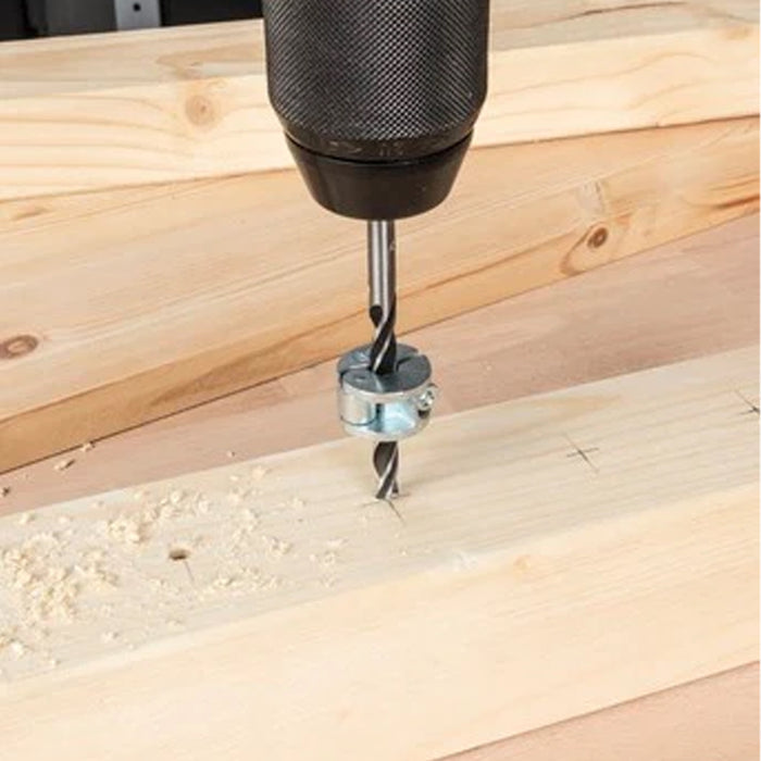 Set Di Punta Per Legno Elicoidali Con Arresto Di Profondità Da 2 Pezzi ø8mm 2732000 Wolfcraft