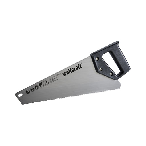 wolfcraft sega da banco per plastica cartongesso e legno lama 350mm ean 4006885402409
