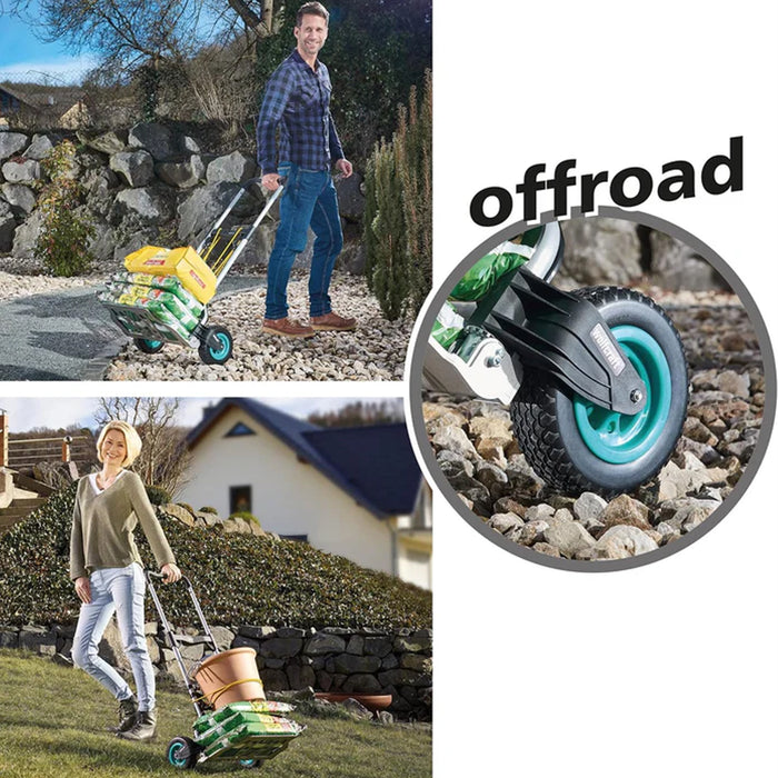 Carrello Robusto Per Giardini E Terreni Sconnessi Ts 850 Offroad 5503000 Wolfcraft