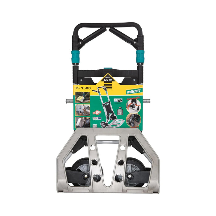 Carrello Professionale Pieghevole Max 200kg Sistema Di Trasporto 5525000 Wolfcraft