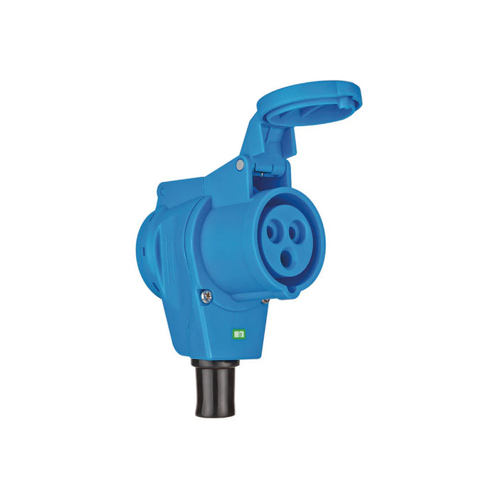 Presa Angolare Per Caravan 230v/16a