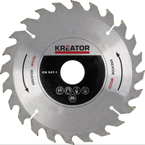 mistral lama a disco per legno 200mm 24 denti kreator ean 5400338046452