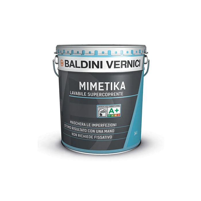 cromology mimetika a pittura lavabile supercoprente bianco finitura opaca 14lt ean 8008121131049