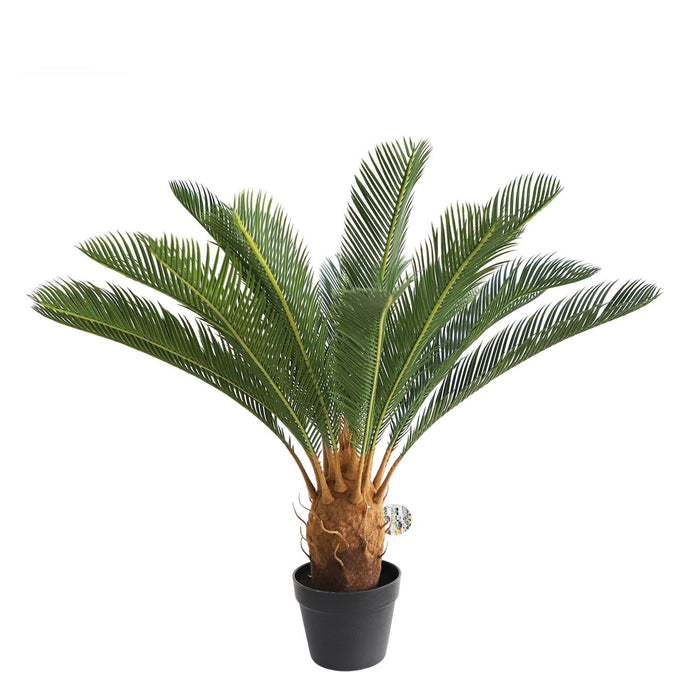 Pianta Ornamentale Per Interno Ed Esterno Albero Di Cycas Artificiale In Vaso 85cm