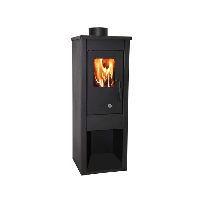 mille artigian ferro stufa legna era 7kw cm 33x35x94h ean 8052190069840