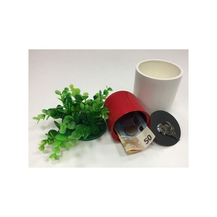 Contenitore Segreto Portavalori Forma Vaso Con Pianta – Arregui C9351