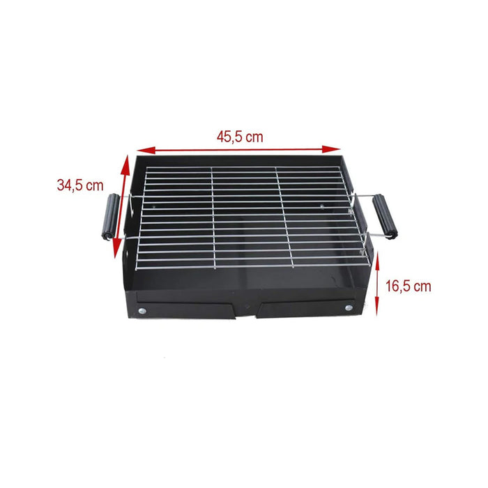 Barbecue Carbone Portatile Per 2-6 Persone Barbecue Pieghevole Portatile Per Picnic, Viaggi, Patio O Campeggio In Giardino - Adventure