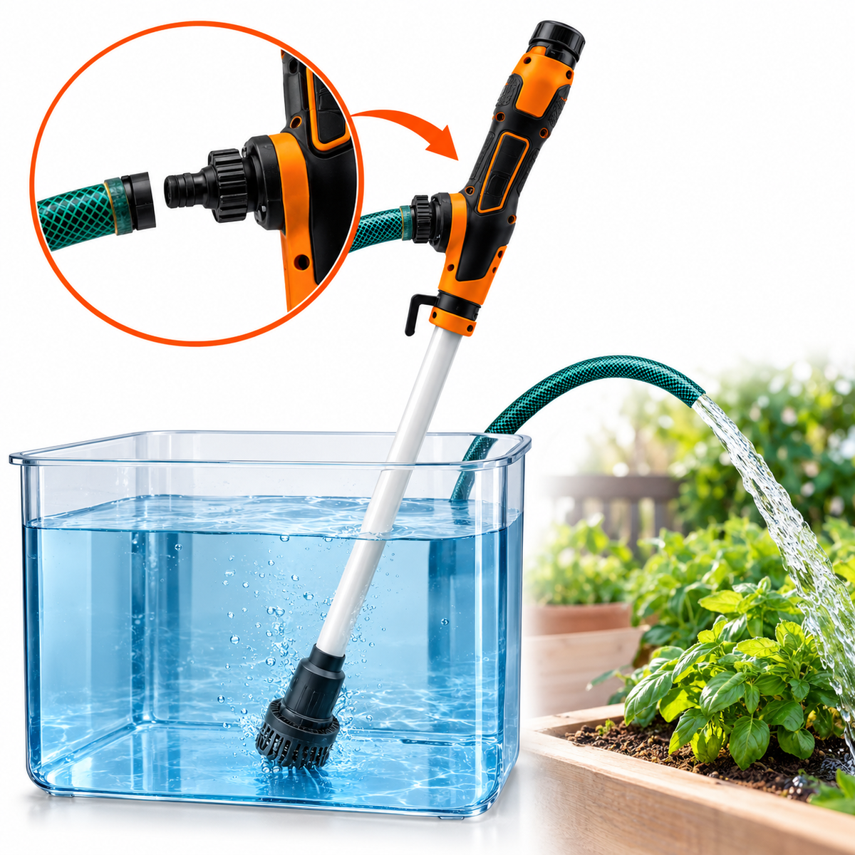Pompa a Immersione con Batteria Ricaricabile 12V – 2,0Ah-7