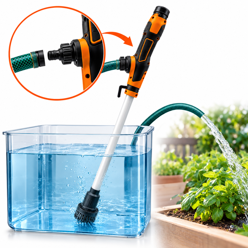 Pompa a Immersione con Batteria Ricaricabile 12V – 2,0Ah-7