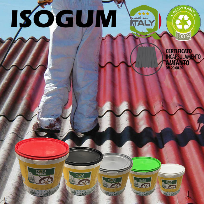 Guaina Liquida Per Impermeabilizzazioni Esterne E Incapsulamento Amianto - Fusto 20kg