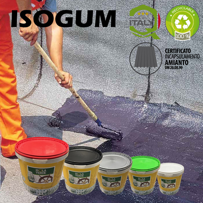 Guaina Liquida Per Impermeabilizzazioni Esterne E Incapsulamento Amianto - Fusto 20kg