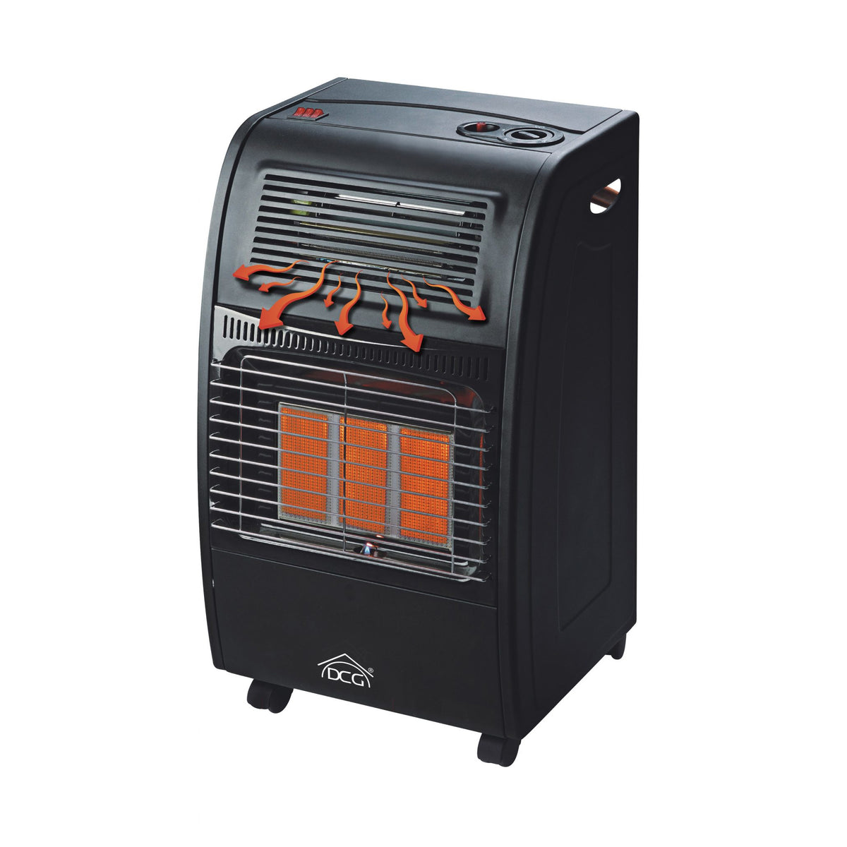 Stufa Catalitica a Gas GPL 4200W con Infrarossi e Ventilazione Turbo 1500W – GH09