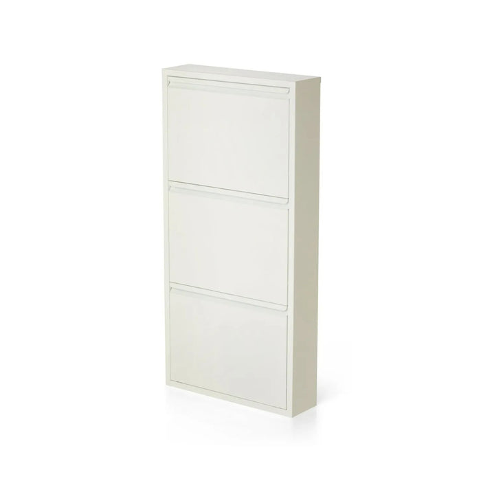 immagine-1-soleilux-scarpiera-salvaspazio-slim-in-metallo-a-3-ante-bianca-senza-montaggio-15x50x104cm