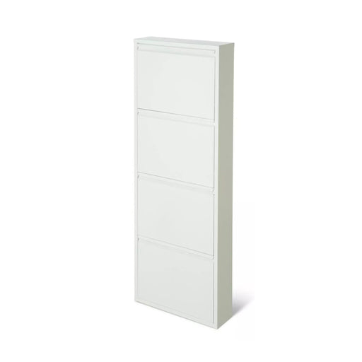 immagine-1-soleilux-scarpiera-salvaspazio-slim-in-metallo-a-4-ante-bianca-senza-montaggio-15x50x138cm