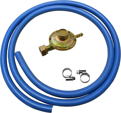 green island kit regolatore bassa pressione fissa per fornello rialzato cucine stufe e barbecue gas 1 mt di tubo 2 fascette ean 8024952010926