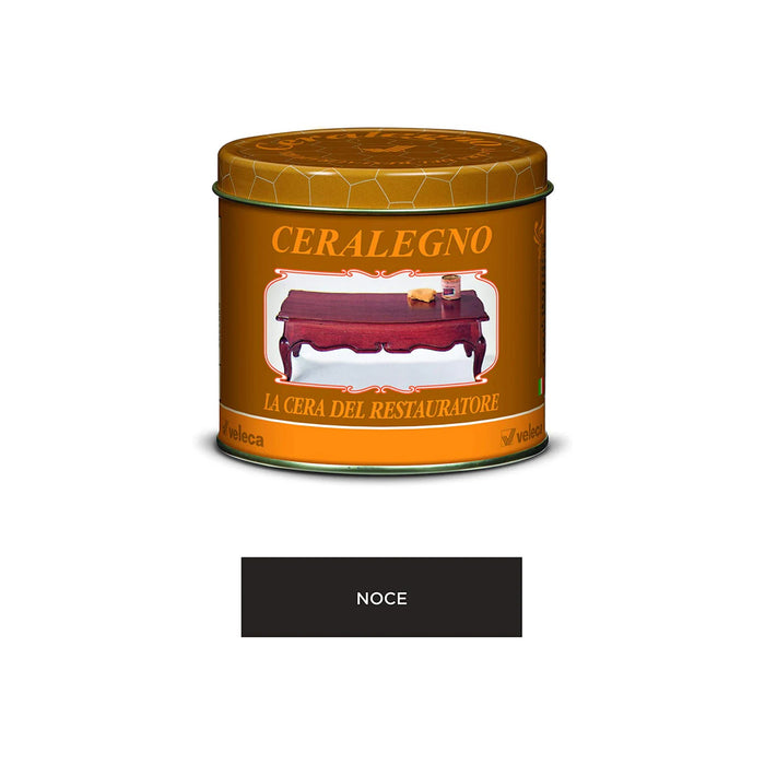 Veleca Ceralegno Noce - Lt 1 - Cera D'Api In Pasta