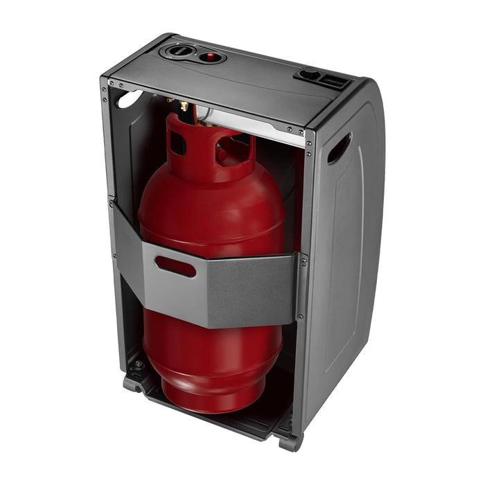Stufa Catalitica A Gas Gpl Con Infrarossi 4200w E Ventilata Turbo 1500w Dcg GH09