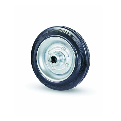 immagine-1-aldo-valsecchi-spa-ruota-universale-100x30-f-12mm-in-gomma-piena-ricambio-per-serie-80-mozzo-a-boccola-ean-8018793053402