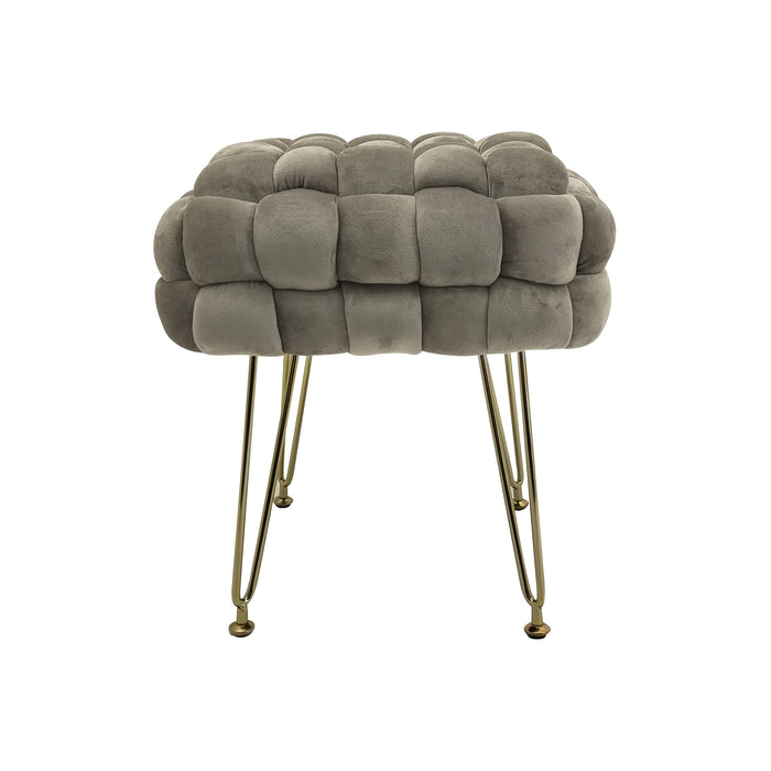 immagine-1-casa-collection-pouf-intrecciato-sophie-in-velluto-beige-38x38x425cm-0048497-ean-8010402484973