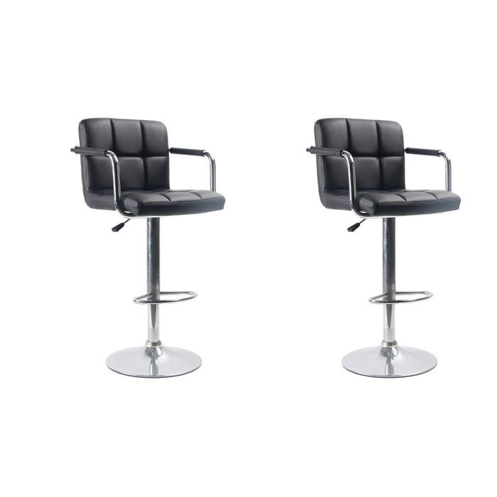 immagine-1-casa-collection-set-2-sgabelli-da-bar-nero-con-braccioli-charlotte-55x55x89-a-0043517