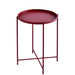 immagine-1-casa-collection-tavolino-in-metallo-frosty-rosso-38cm-h50cm-0048049-ean-8010402480494