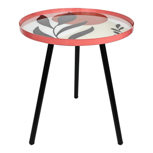 immagine-1-casa-collection-tavolino-tondo-3-gambe-mira-rosa-e-nero-35cm-h40cm-0047620-ean-8010402476206