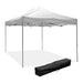 cilvani gazebo richiudibile 3x45mt pieghevole a fisarmonica automatico mercato tenda fiera bianco ean 8026158900032