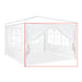 cilvani parete singola con cerniera impermeabile 3mt per gazebo bianco ean 8026158900162