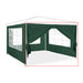 cilvani parete singola con cerniera impermeabile 3mt per gazebo verde ean 8026158900179